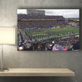 West Virginia Mountaineers Stadium Canvas Prints Milan Puskar Stadium,Sport Stadium Art Prints, Fan Gift, Wall Decor