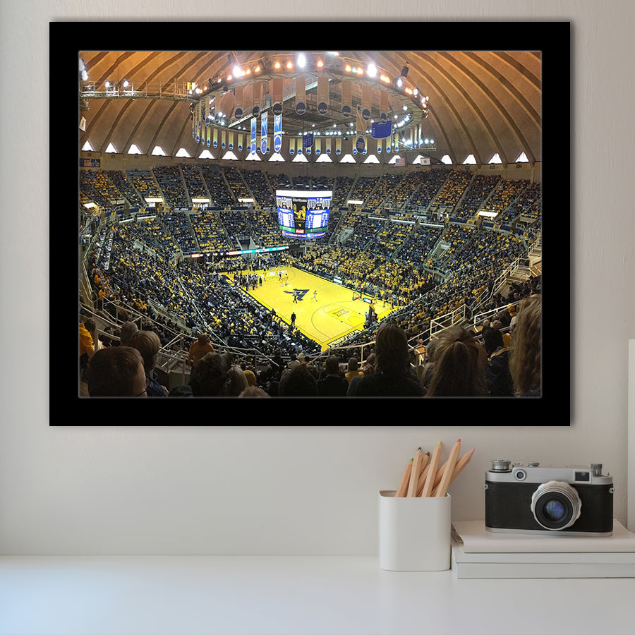 West Virginia Mountaineers Wall Art WVU Coliseum Stadium Art Prints,Sport Stadium Art Prints, Fan Gift, Wall Decor