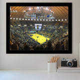 West Virginia Mountaineers Wall Art WVU Coliseum Stadium Art Prints,Sport Stadium Art Prints, Fan Gift, Wall Decor