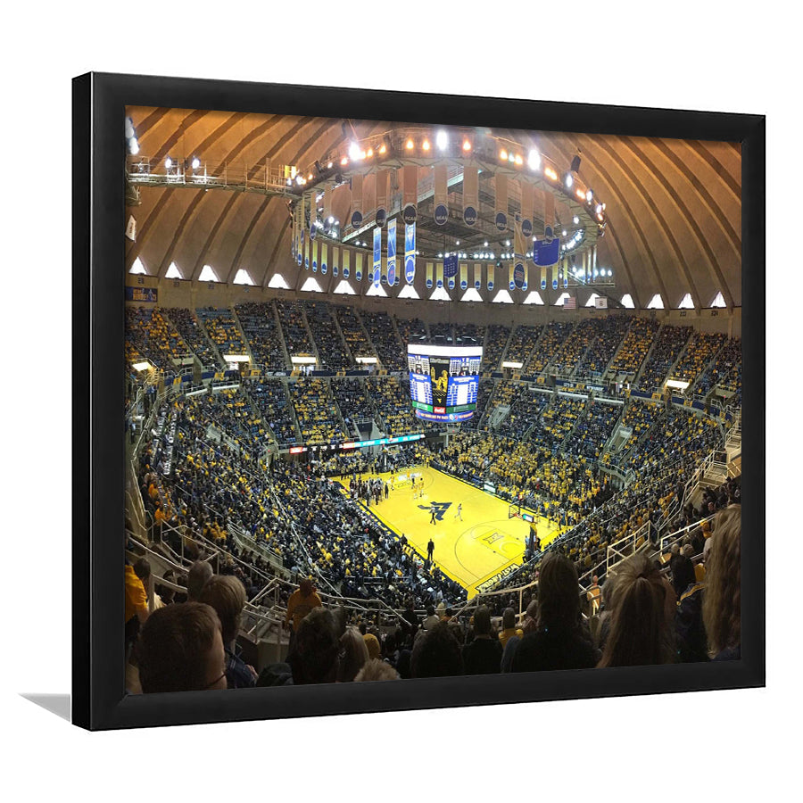 West Virginia Mountaineers Wall Art WVU Coliseum Stadium Art Prints,Sport Stadium Art Prints, Fan Gift, Wall Decor