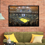 West Virginia Mountaineers Wall Art WVU Coliseum Stadium Art Prints,Sport Stadium Art Prints, Fan Gift, Wall Decor