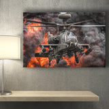 Westland Wah 64D Longbow Apache Canvas Prints Wall Art Decor - Painting Canvas, Art Prints, Ready to Hang