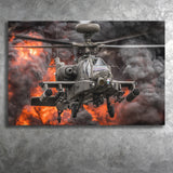 Westland Wah 64D Longbow Apache Canvas Prints Wall Art Decor - Painting Canvas, Art Prints, Ready to Hang