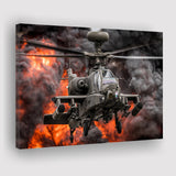 Westland Wah 64D Longbow Apache Canvas Prints Wall Art Decor - Painting Canvas, Art Prints, Ready to Hang