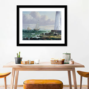 Whalers Coming Home Wall Art Print - Framed Art, Framed Prints, Painting Print
