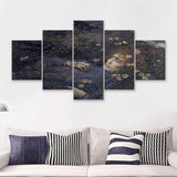 Whats In The Hollow By Hughes  5 Pieces Canvas Prints Wall Art - Painting Canvas, Multi Panels, 5 Panel, Wall Decor