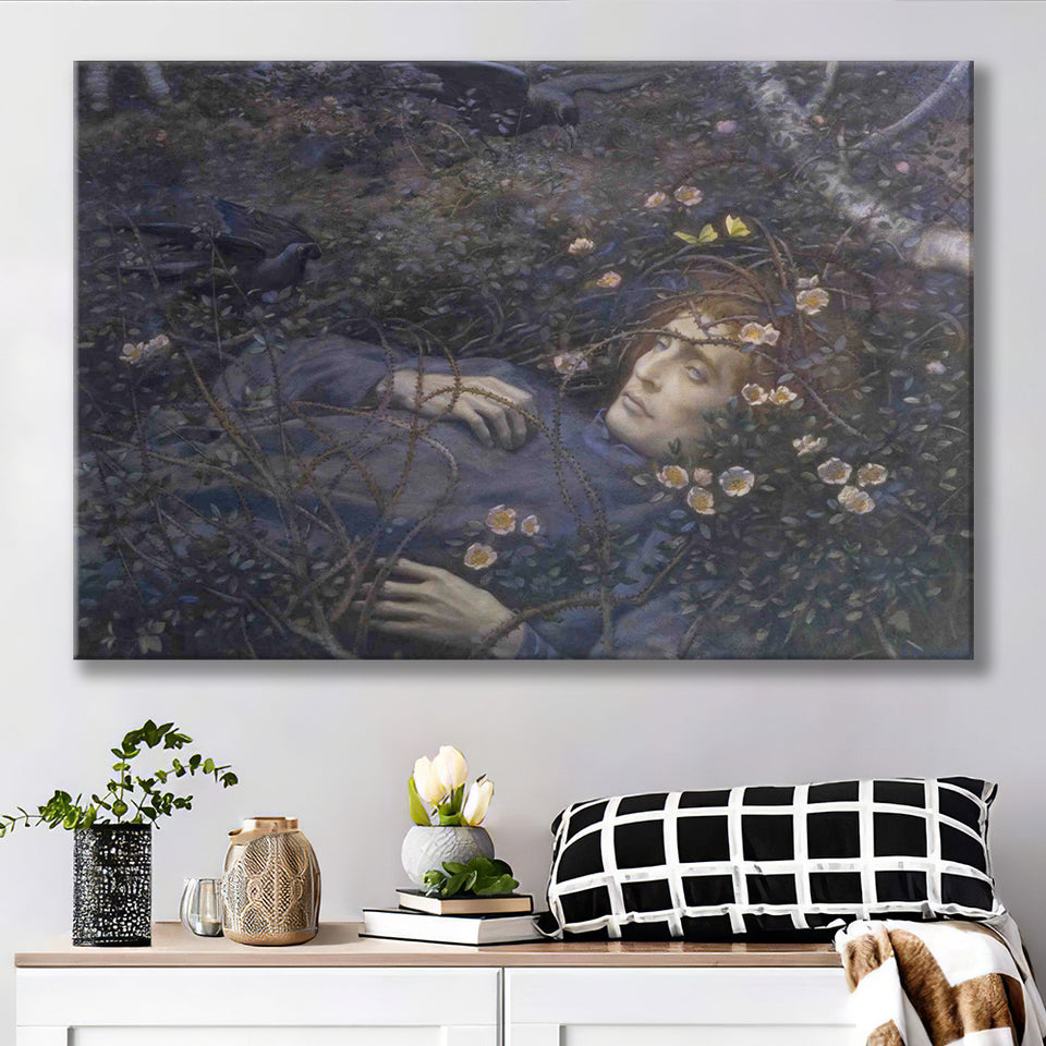 Whats In The Hollow By Hughes Canvas Prints Wall Art - Painting Canvas, Home Wall Decor, Painting Prints, For Sale