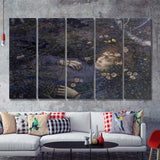 Whats In The Hollow By Hughes 5 Pieces B Canvas Prints Wall Art - Painting Canvas, Multi Panels,5 Panel, Wall Decor
