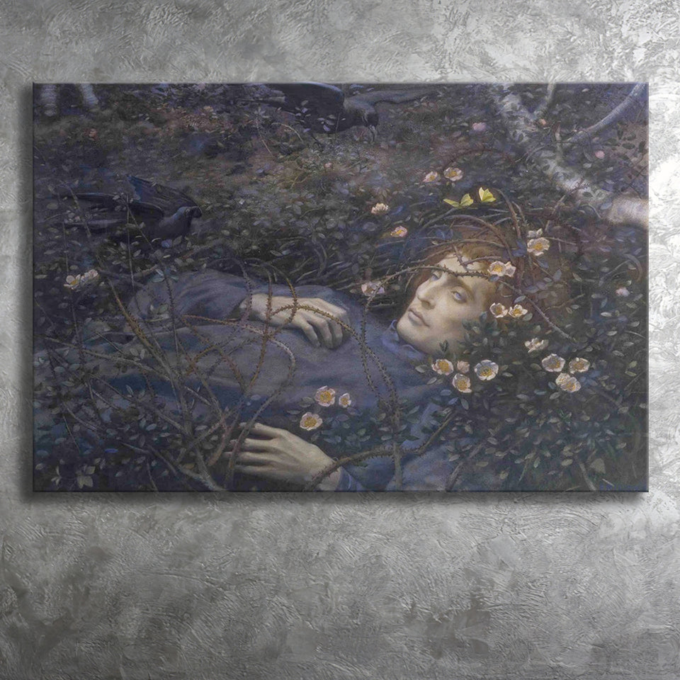 Whats In The Hollow By Hughes Canvas Prints Wall Art - Painting Canvas, Home Wall Decor, Painting Prints, For Sale