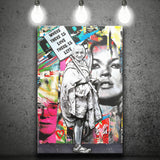 Where There Is Love There Is Life Ghandi Canvas Prints Wall Art Decor - Painting Canvas, Home Decor, Art Print, Art For Sale