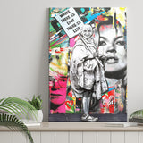 Where There Is Love There Is Life Ghandi Canvas Prints Wall Art Decor - Painting Canvas, Home Decor, Art Print, Art For Sale