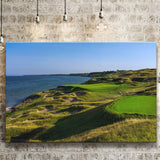 Whistling Straits Golf Resort, Straits Course Hole 03, Kohler, Wisconsin, Golf Art Print, Canvas Prints Wall Art Decor