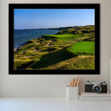 Whistling Straits Golf Resort, Straits Course Hole 03, Kohler, Wisconsin, Golf Sport Print, Framed Art Prints Home Decor