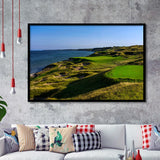 Whistling Straits Golf Resort, Straits Course Hole 03, Kohler, Wisconsin, Golf Sport Print, Framed Art Prints Home Decor