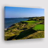 Whistling Straits Golf Resort, Straits Course Hole 03, Kohler, Wisconsin, Golf Art Print, Canvas Prints Wall Art Decor