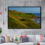 Whistling Straits Golf Resort, Straits Course Hole 07, Kohler, Wisconsin, Golf Sport Print, Framed Art Prints Home Decor