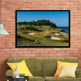 Whistling Straits Golf Resort, Straits Course Hole 14, Kohler, Wisconsin, Golf Sport Print, Framed Art Prints Home Decor