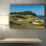 Whistling Straits Golf Resort, Straits Course Hole 14, Kohler, Wisconsin, Golf Art Print, Canvas Prints Wall Art Decor