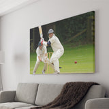 White Cricket, Stadium Canvas, Sport Art, Gift for him, Fan Gift, Canvas Prints Wall Art Decor