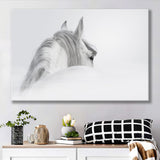 White Horse Canvas Prints Wall Art Decor - Paiting Canvas, Art Prints, Wall Decor, For Sale