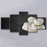 White Magnolia Flower, Floral Multi Panels,Canvas Prints Wall Art Home Decor