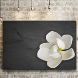 White Magnolia Flower, Floral Canvas Prints Wall Art Home Decor - Painting Canvas, Ready to hang