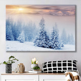 White Nature Over The Sunlight Canvas Prints Wall Art Home Decor