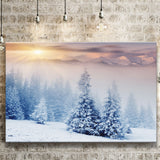 White Nature Over The Sunlight Canvas Prints Wall Art Home Decor