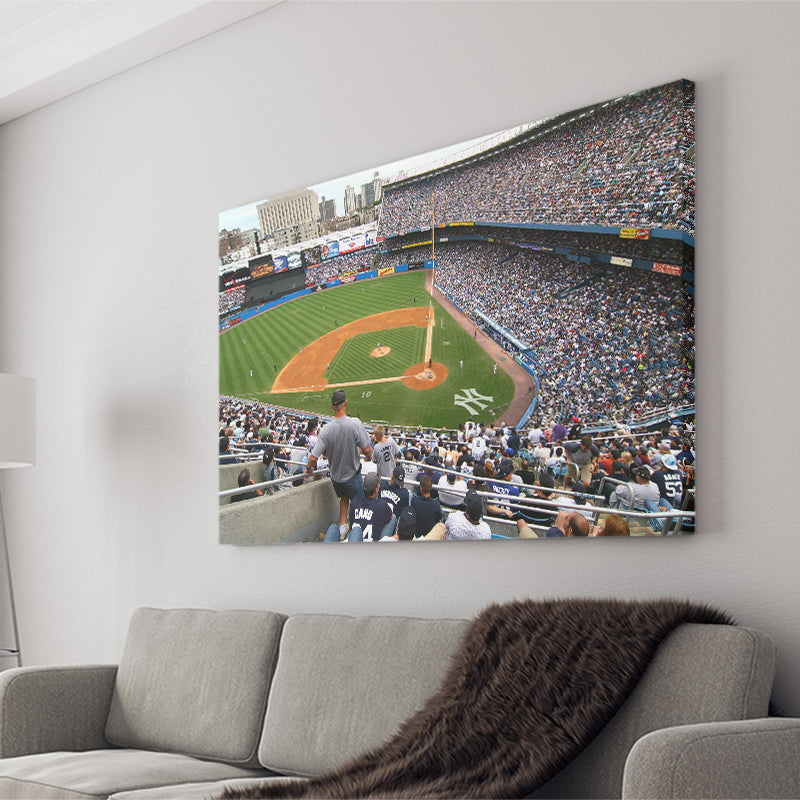 Wide View Yankee, Stadium Canvas, Sport Art, Gift for him, Fan Gift, Canvas Prints Wall Art Decor