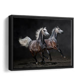 Wild Horses Canvas Wall Art - Framed Art, Prints For Sale, Painting For Sale, Framed Canvas, Painting Canvas