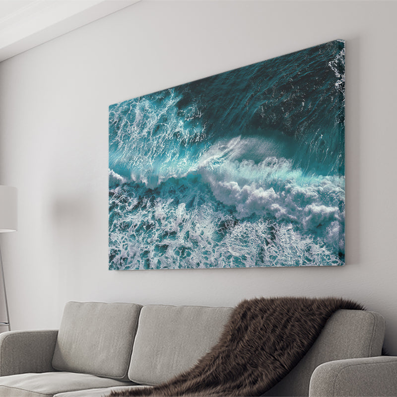 Wild Ocean Canvas Wall Art - Canvas Prints, Painting Canvas, Painting Print, Print for Sale