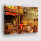 Wild West Canvas Prints Wall Art Decor - Painting Canvas, Art Print, Home Decor, Ready to Hang