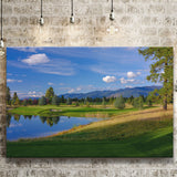 Wilderness Club Hole 05 Wilderness Golf Courses, Eureka, Montana, Golf Art Print, Golf Lover, Canvas Prints Wall Art Decor