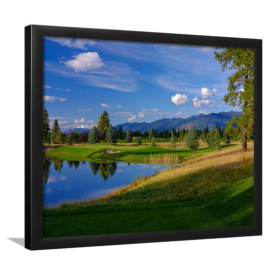 Wilderness Club Hole 05 Wilderness Golf Courses, Eureka, Montana, Golf Sport Print, Golf Lover, Framed Art Prints Home Decor