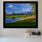 Wilderness Club Hole 05 Wilderness Golf Courses, Eureka, Montana, Golf Sport Print, Golf Lover, Framed Art Prints Home Decor