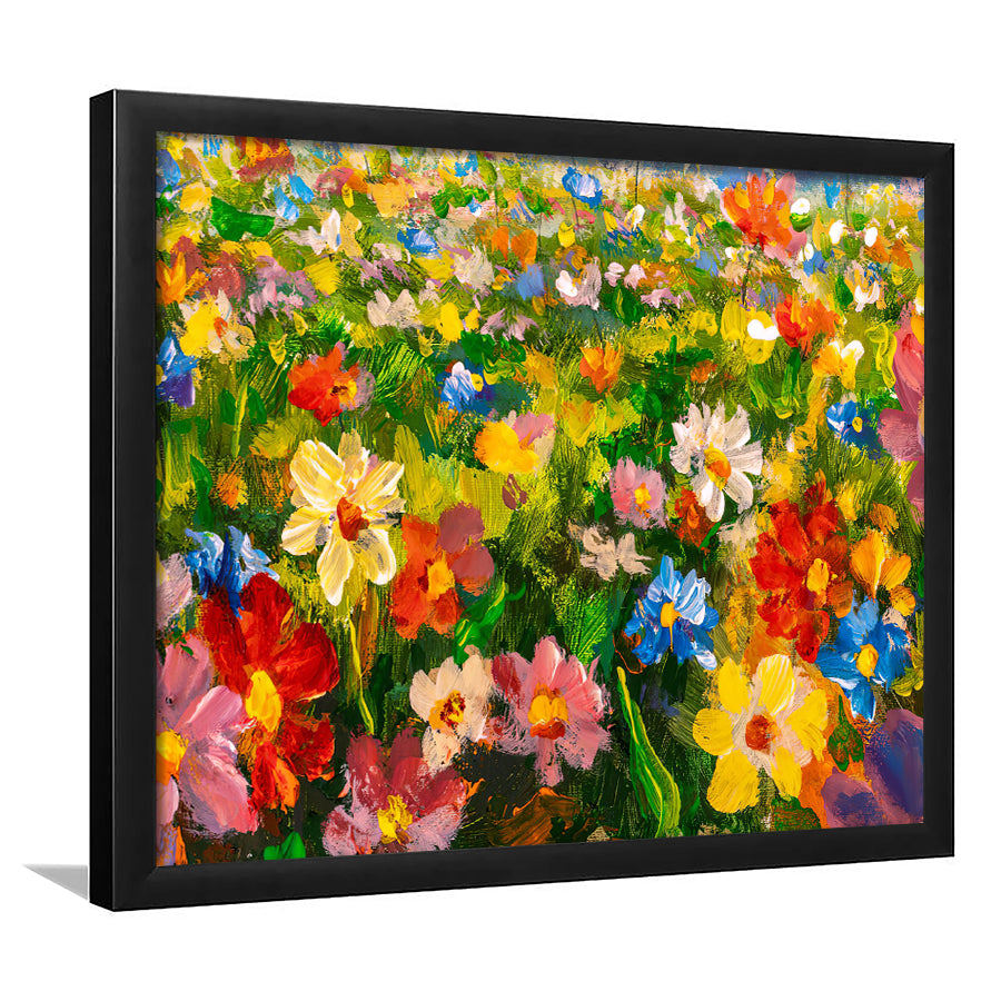 Wildflowers Framed Wall Art - Framed Prints, Art Prints, Print for Sale, Painting Prints