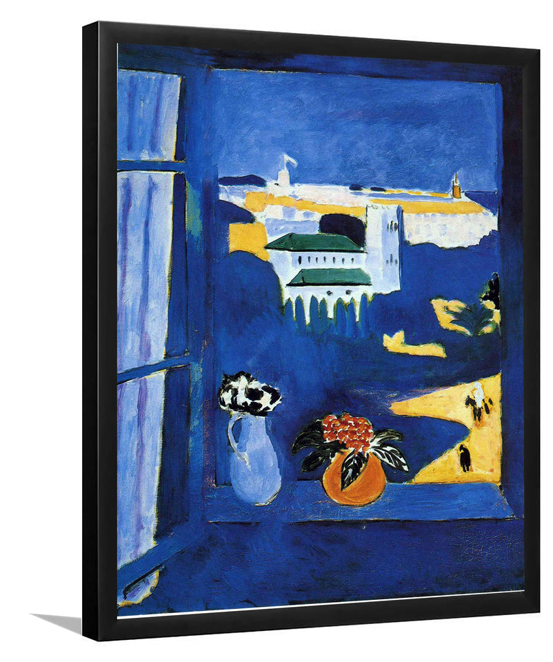 Window At Tangier By Henri Matisse-Art Print,Frame Art,Plexiglass Cover
