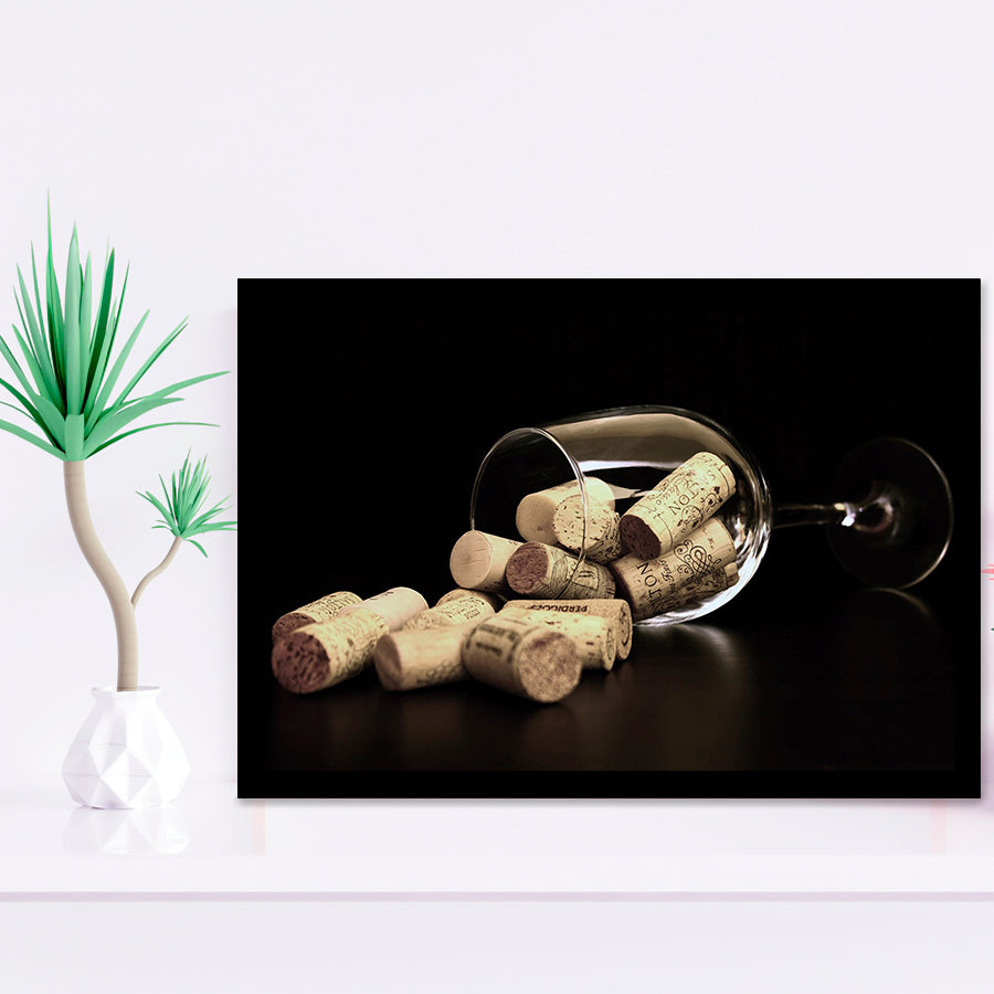 Wine, Wine Wall Decor Framed Art Prints Wall Art Decor,Black Frame, Ready to hang