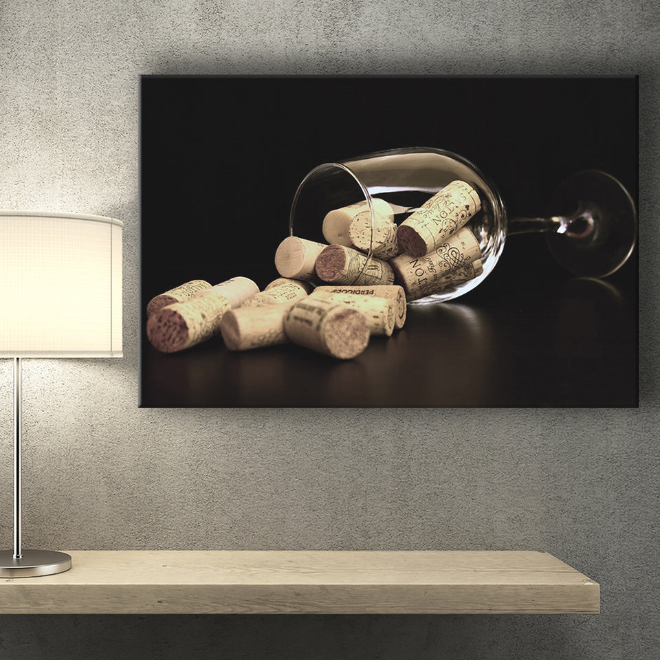 Wine, Wine Wall Decor Canvas Prints Wall Art Home Decor - Painting Canvas, Ready to hang
