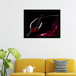 Wine Being Poured Framed Art Prints - Framed Prints, Prints For Sale, Painting Prints,Wall Art Decor