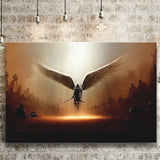 Wing Of God Christian Canvas Prints Wall Art - Painting Canvas, Art Prints, Wall Decor