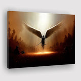 Wing Of God Christian Canvas Prints Wall Art - Painting Canvas, Art Prints, Wall Decor