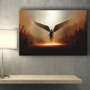 Wing Of God Christian Canvas Prints Wall Art - Painting Canvas, Art Prints, Wall Decor
