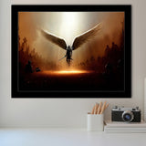 Wing Of God Christian Framed Art Prints Wall Art Decor - Painting Prints, Framed Picture