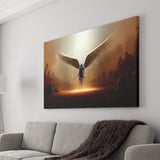 Wing Of God Christian Canvas Prints Wall Art - Painting Canvas, Art Prints, Wall Decor