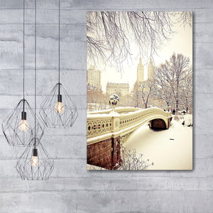 Winter New York City Central Park Canvas Wall Art - Canvas Prints, Prints for Sale, Canvas Painting, Canvas On Sale