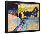 Winter Landscape By Wassily Kandinsky-Art Print,Canvas Art,Frame Art,Plexiglass Cover