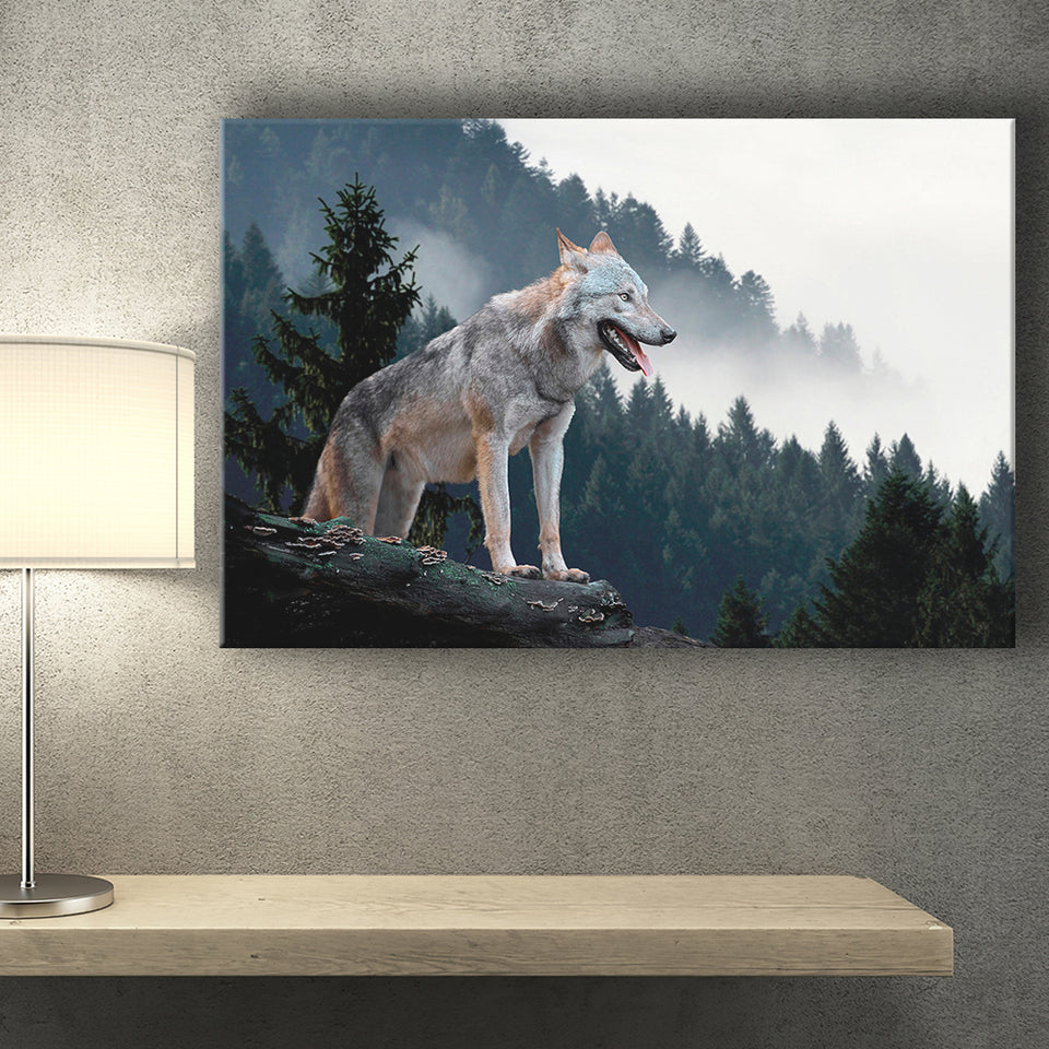Wolf Animal Print Canvas Prints Wall Art Decor - Painting Canvas,Home Decor, Ready to Hang