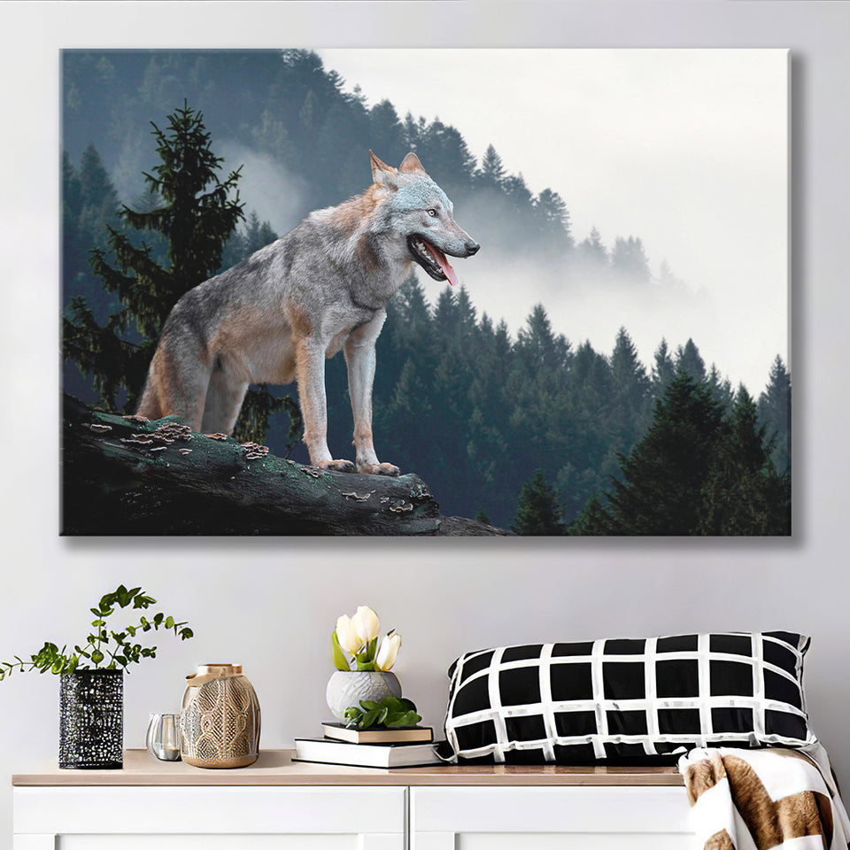 Wolf Animal Print Canvas Prints Wall Art Decor - Painting Canvas,Home Decor, Ready to Hang