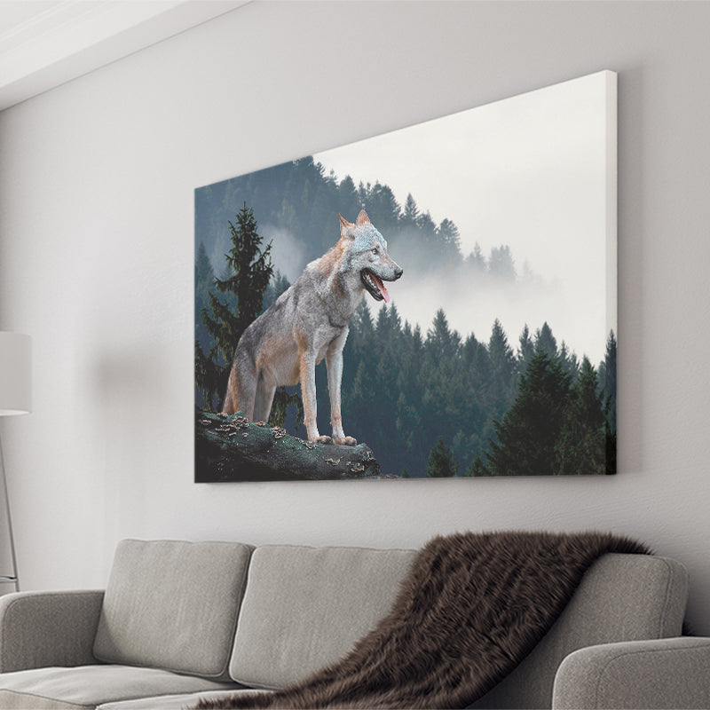 Wolf Animal Print Canvas Prints Wall Art Decor - Painting Canvas,Home Decor, Ready to Hang